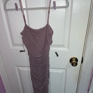 Brand new scrunched up dress